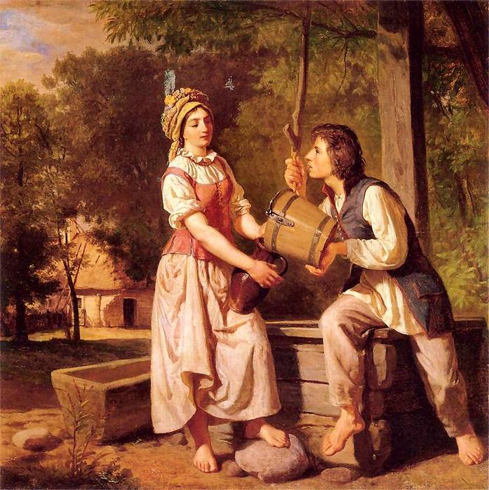 At The Well by Wojciech Gerson